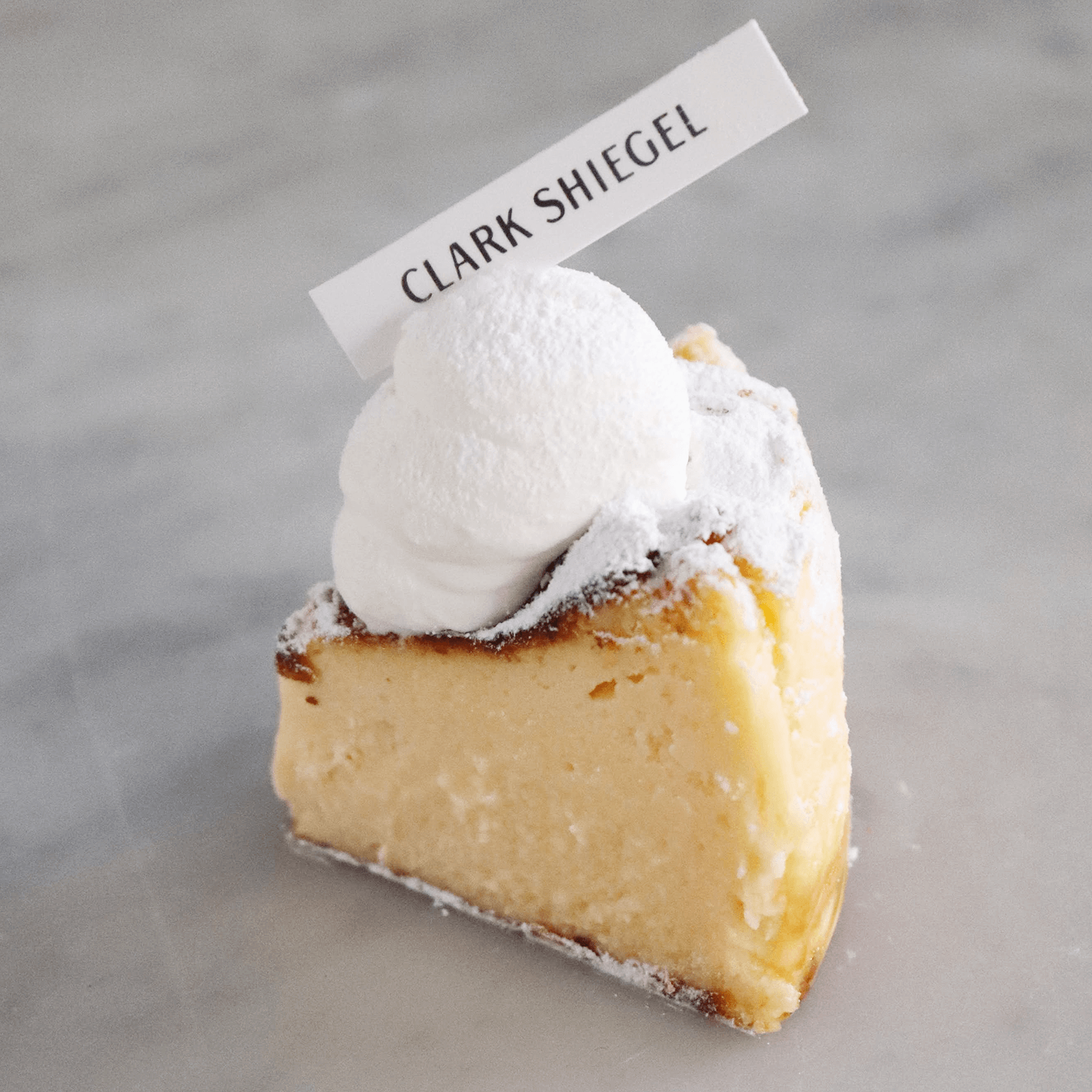 【販売中】 <br>雪塩スノーバスクチーズケーキ